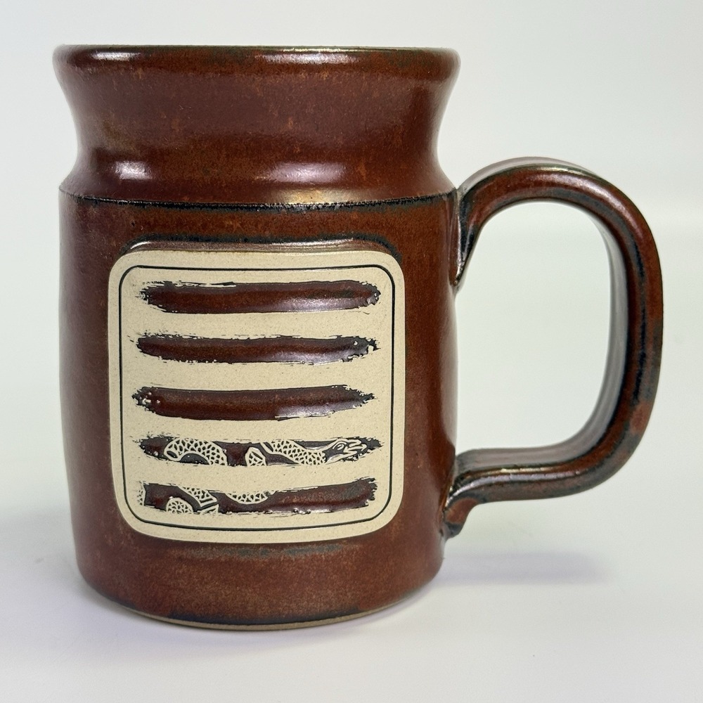1776 United Sunset Hill Stoneware Join or Die Snake Mug Handcrafted Patriot USA